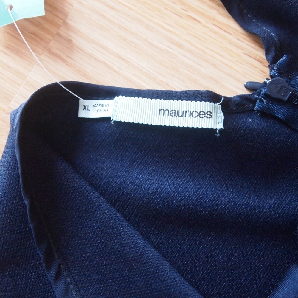 Maurices Sheath Dress with Lace Overlay - Picture 4 of 6